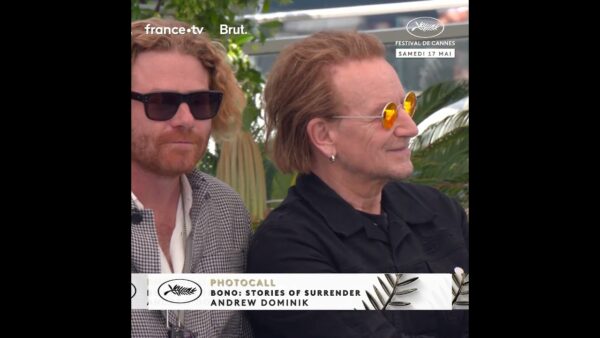L’équipe du film « Bono: Stories of Surrender » de Andrew Dominik rayonne au photocall !