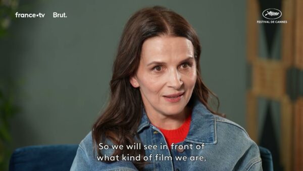 JULIETTE BINOCHE – Interview – Français (Sous-titré anglais) – Cannes 2025
