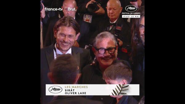 L’équipe du film « Sirât » affiche son soutien à la Palestine sur le tapis rouge du Festival !