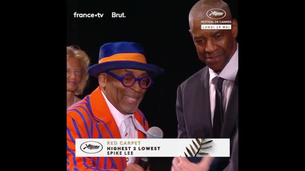 L’émotion de Denzel Washington au moment de recevoir une Palme d’or d’honneur surprise !