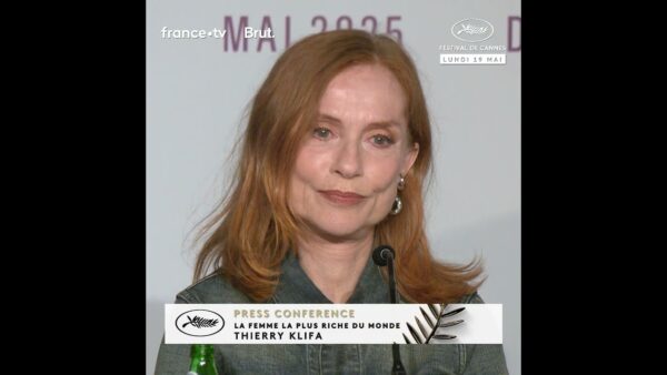 An amusing misunderstanding at the press conference for the film “The Richest Woman in the World” !