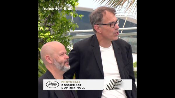 Dominik Moll, le réalisateur du film « Dossier 137 » au photocall du Festival de Cannes 2025 !