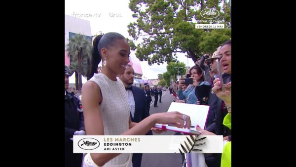 La sublime égérie l’Oréal Cindy Bruna au Red Carpet du film « Eddington » d’ Ari Aster !