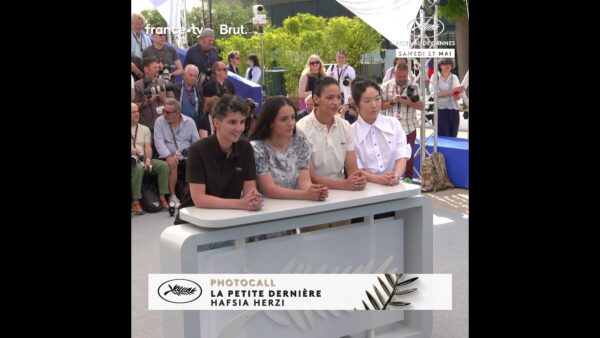 L’équipe du film « La Petite Dernière » de Hafsia Herzi au photocall du Festival de Cannes 2025 !