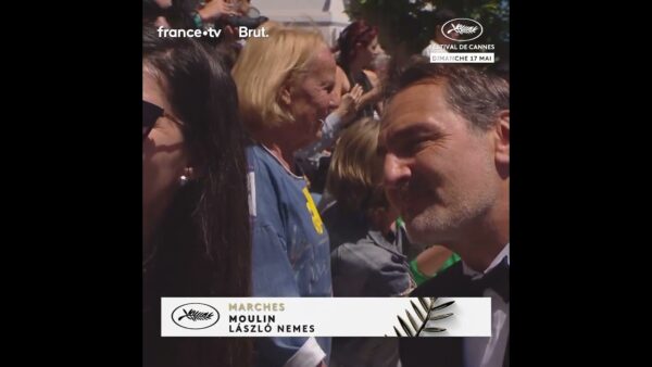 Gilles Lellouche arrive et profite d’un bain de foule de la part des spectateurs !