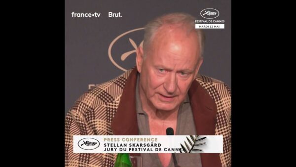 La réaction de Stellan SKARSGÄRD quand on lui annonce qu&rsquo;il est choisi pour le jury du festival !