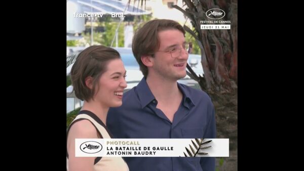 Anamaria VARTOLOMEI et Florian LESIEUR s&rsquo;amusent avec les photographes cannois !
