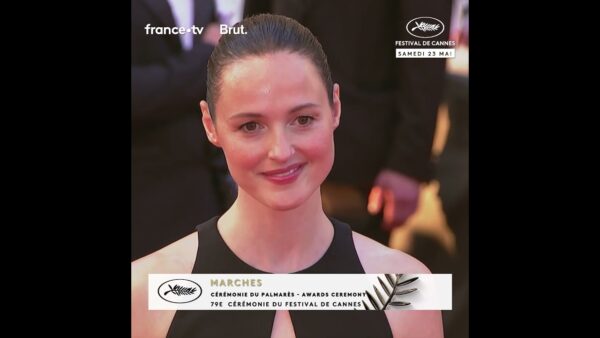 L’équipe de FJORD photographiée à la cérémonie de clôture du 79e Festival de Cannes.