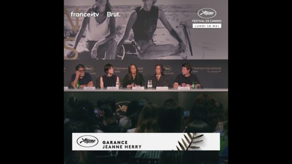 Jeanne Herry s’exprime sur le système économique français du cinéma en conférence de presse.