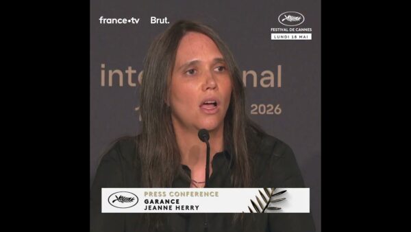 Jeanne Herry s’exprime sur le système économique français du cinéma en conférence de presse.