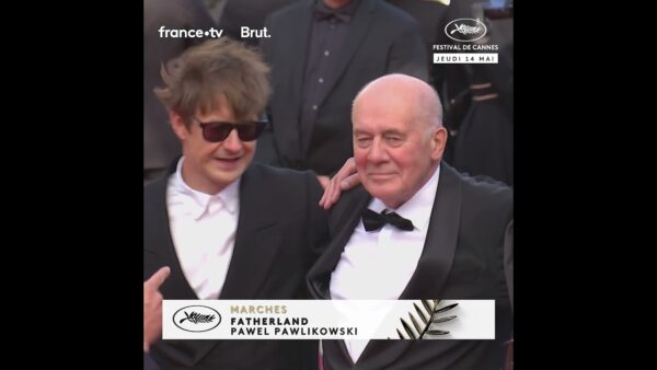 Pawel Pawlikowski entouré de son équipe pour FATHERLAND, film en compétition !