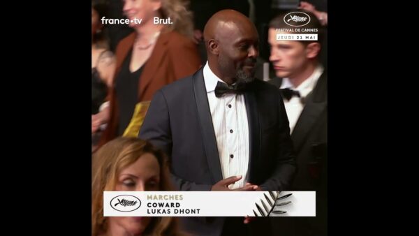 L&rsquo;acteur haïtien Jimmy Jean Louis est sur le tapis rouge du Festival de Cannes pour le film COWARD !