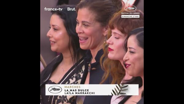 L&rsquo;équipe du film LA MAS DULCE sur le tapis rouge du Festival de Cannes 2026