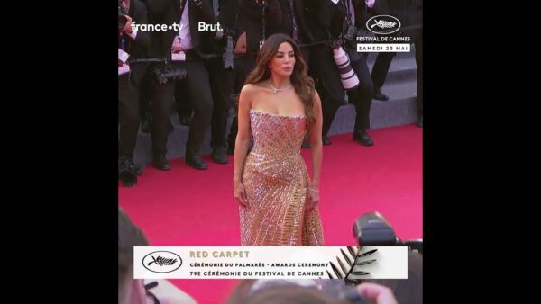 Eva Longoria, somptueuse sur le tapis rouge du Festival de Cannes 2026.