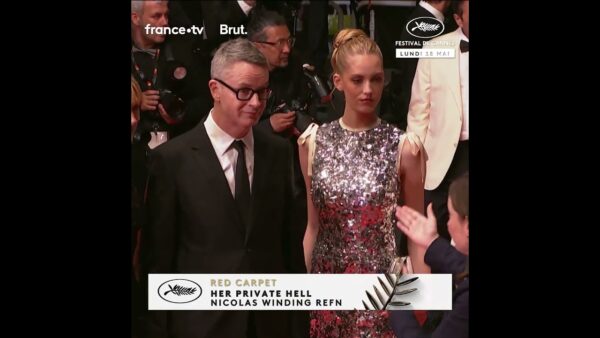 Le réalisateur Nicolas Winding Refn foule le tapis rouge aux côtés de sa famille !