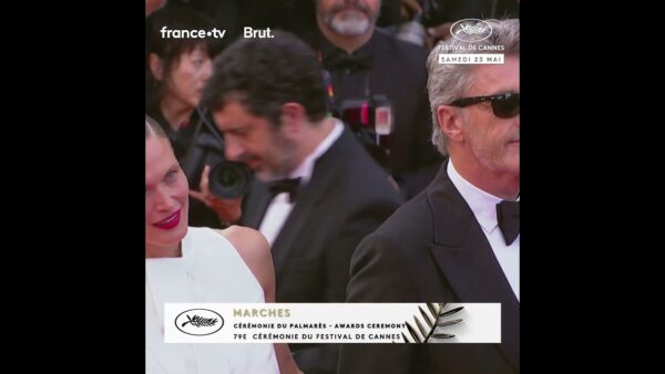 L&rsquo;équipe de FATHERLAND sur le tapis rouge pour la cérémonie de clôture du Festival de Cannes !