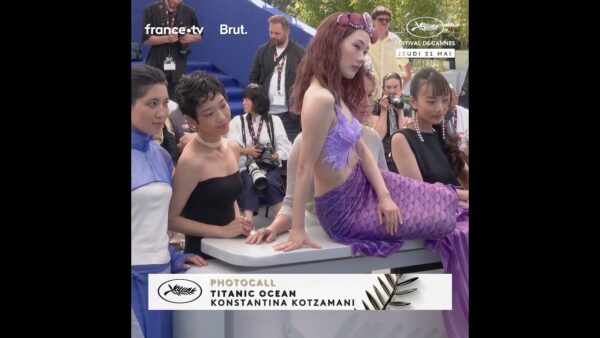 Les actrices de TITANIC OCEAN font une appartition remarquée sur le photocall du festival !