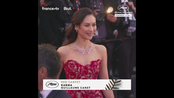 L&rsquo;actrice Olga Kurylenko, éblouissante sur le tapis du festival de Cannes !