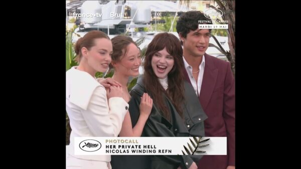Le casting de HER PRIVATE HELL sur le photocall du Festival de Cannes !