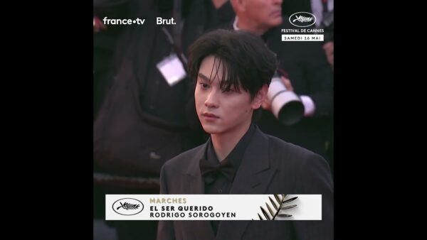 The actor Tian Xuning salutes the photographers on the red carpet!
