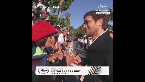 Bastien BOUILLON prend le temps de passer un moment avec les festivaliers !